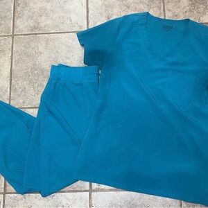 Teal Jogger Scrub Set size Medium